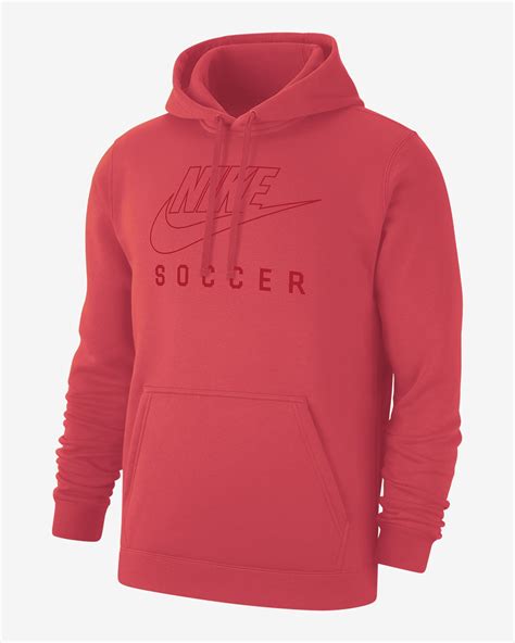 Nike Swoosh Club Fleece Men's Soccer Pullover Hoodie